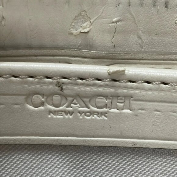 Auth COACH - 53903 White Leather Long Wallet - Picture 5 of 5